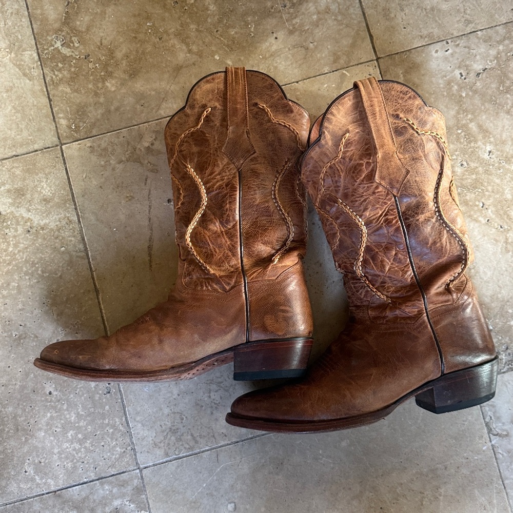 DAN POST ALBANY men’s western boot very good condition size 10 EW - Picture 7 of 11